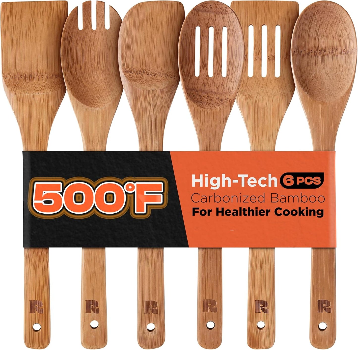 Bamboo kitchen utensil set 3 piece